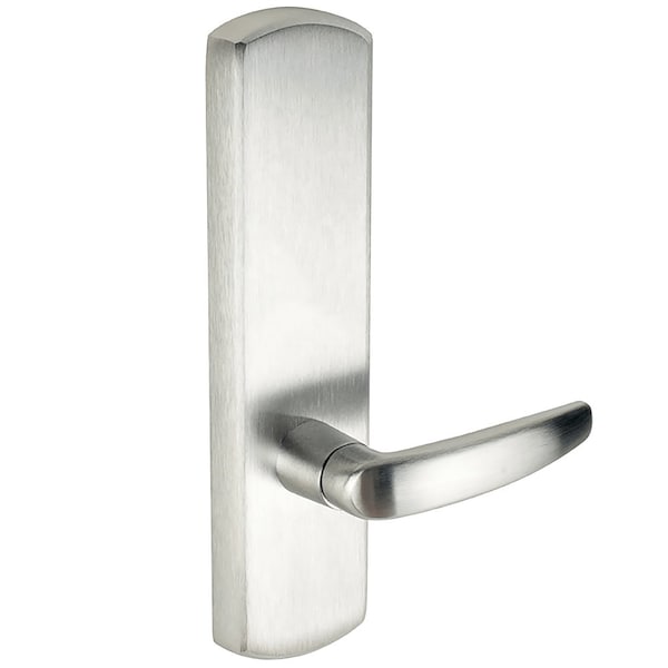 Lever Trim, Passage Function, Mortise Prep, 07 Lever Style, Satin Chrome Finish, Right Hand Reverse